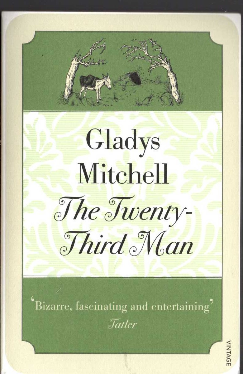 Gladys Mitchell  THE TWENTY-THIRD MAN front book cover image