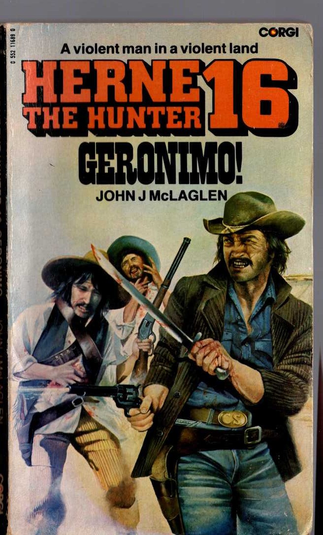 John McLaglen  HERNE THE HUNTER 16: GERONIMO! front book cover image