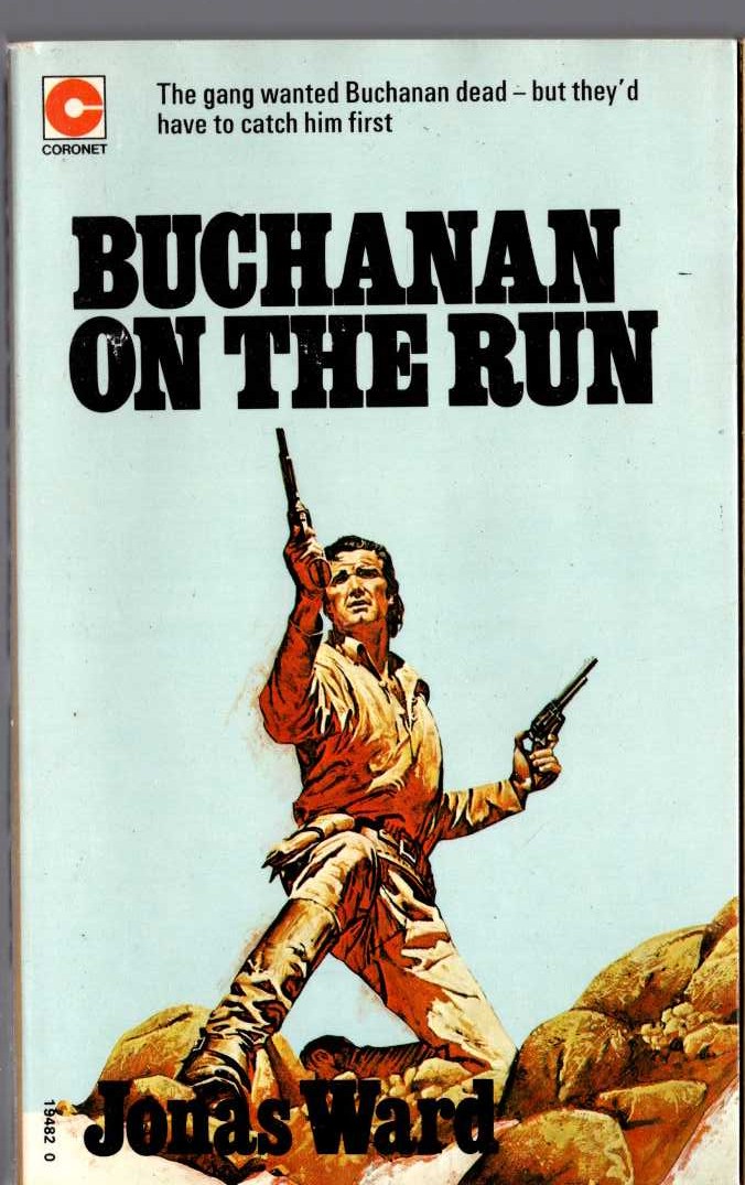 Jonas Ward  BUCHANAN ON THE RUN front book cover image