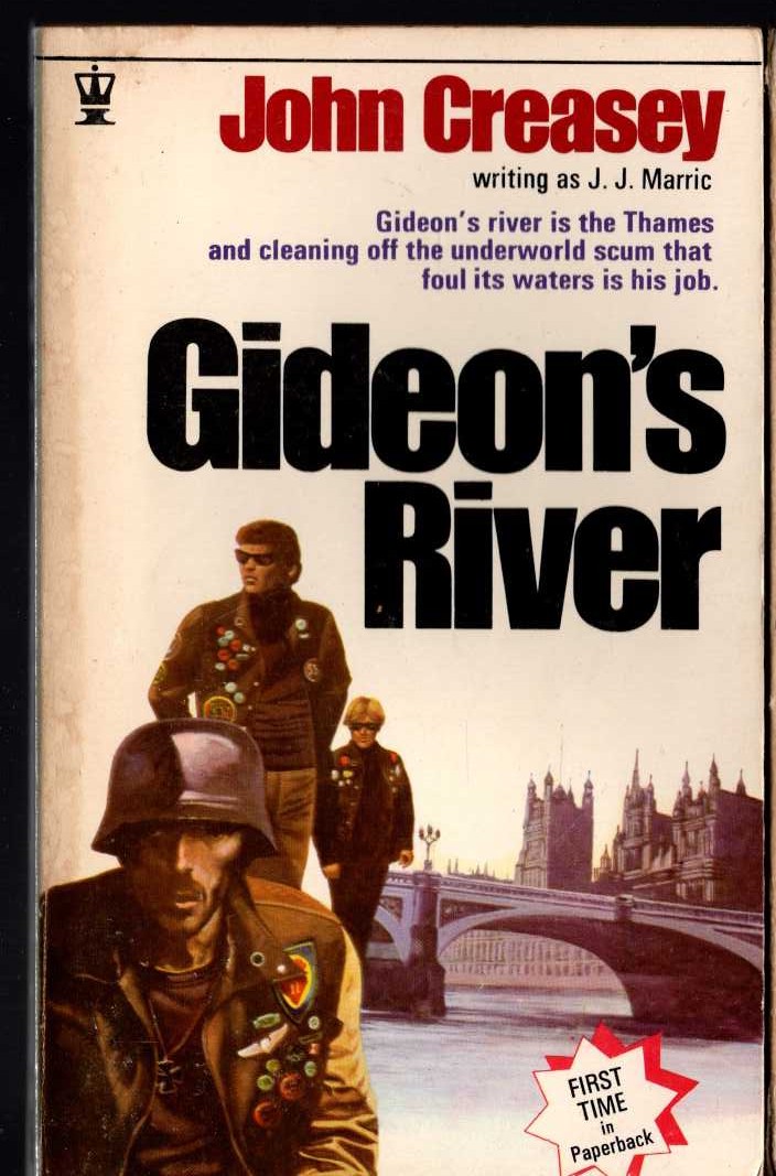 J.J. Marric  GIDEON'S RIVER front book cover image