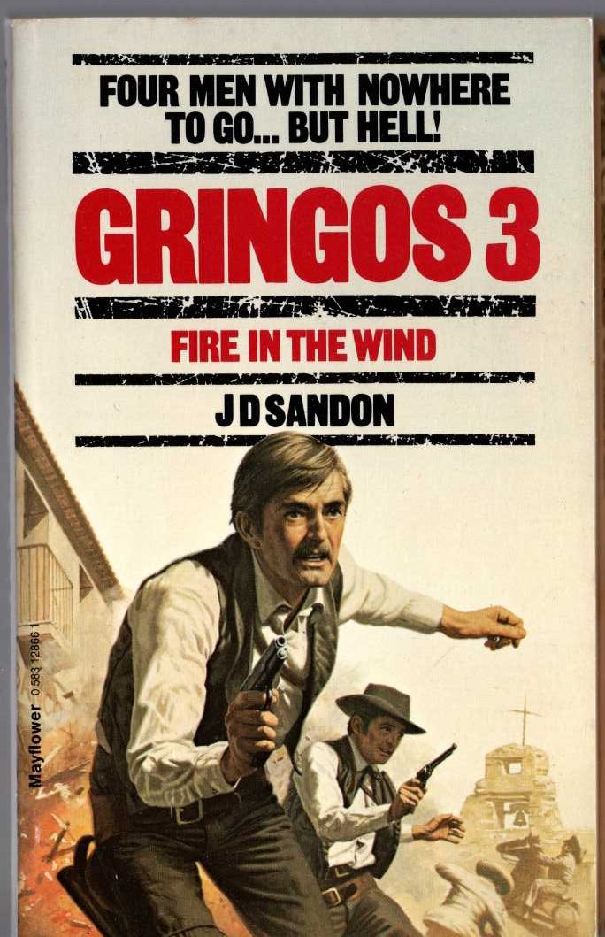 J.D. Sandon  GRINGOS 3: FIRE IN THE WIND front book cover image
