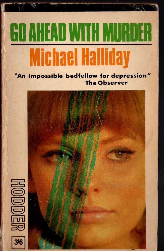 Michael Halliday  GO AHEAD WITH MURDER front book cover image