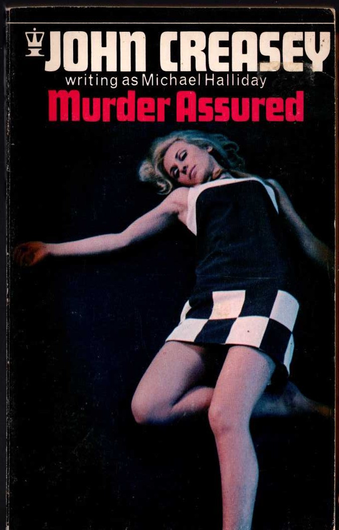 Michael Halliday  MURDER ASSURED front book cover image