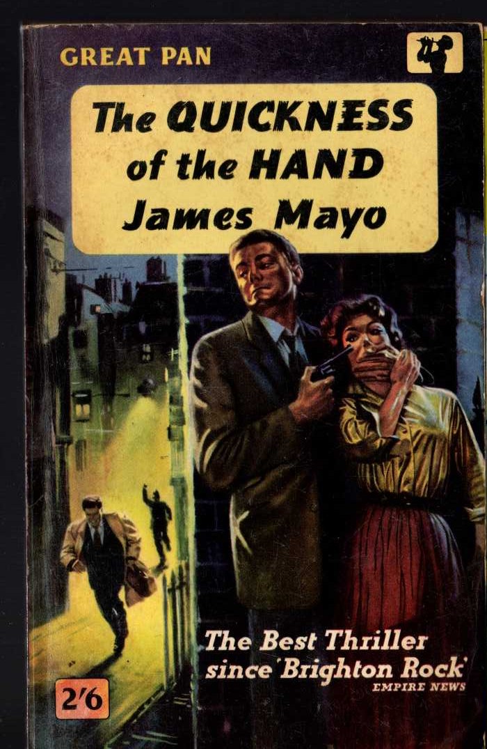 James Mayo  THE QUICKNESS OF THE HAND front book cover image