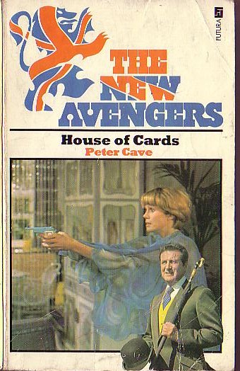 Peter Cave  THE NEW AVENGERS: HOUSE OF CARDS front book cover image