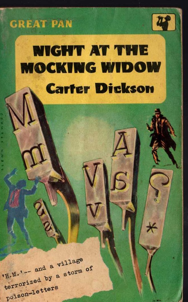 Carter Dickson  NIGHT AT THE MOCKING WIDOW front book cover image