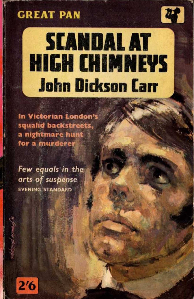 John Dickson Carr  SCANDAL AT HIGH CHIMNEYS front book cover image
