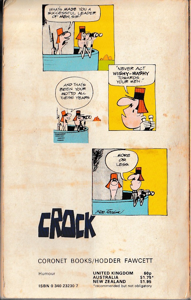CROCK 1: CROCK magnified rear book cover image