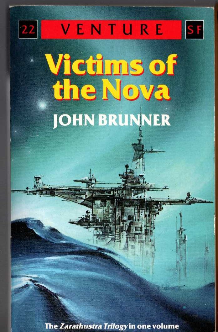 John Brunner  VICTIMS OF THE NOVA front book cover image