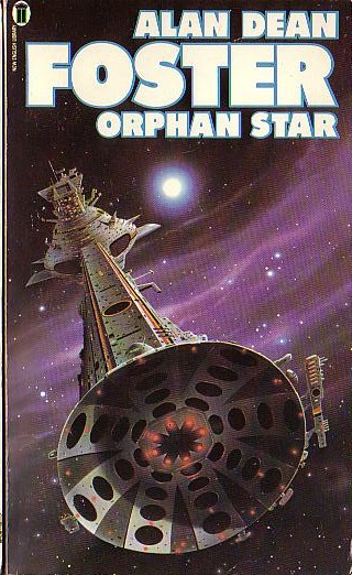 Alan Dean Foster  ORPHAN STAR front book cover image