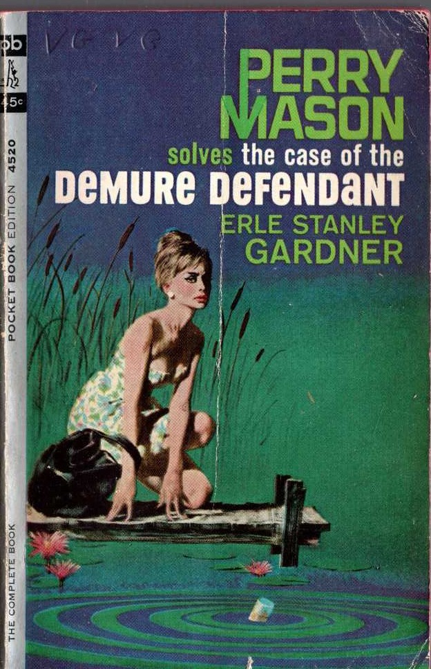 Erle Stanley Gardner  THE CASE OF THE DEMURE DEFENDANT front book cover image