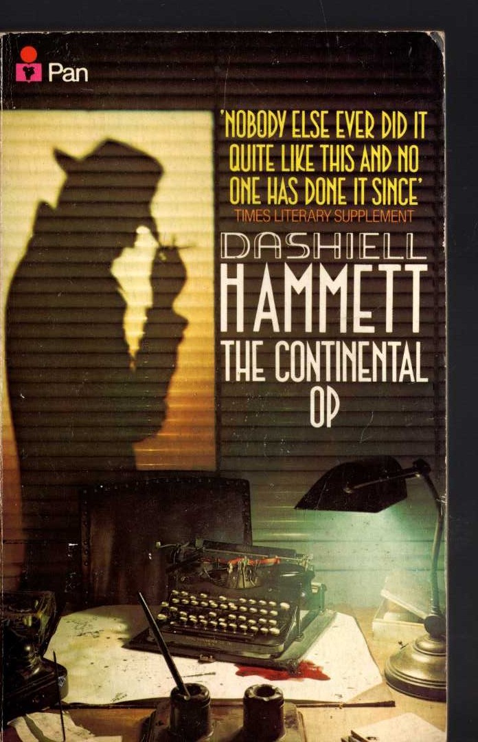Dashiell Hammett  THE CONTINENTAL OP front book cover image