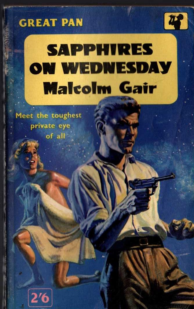 Malcolm Gair  SAPPHIRES ON WEDNESDAY front book cover image