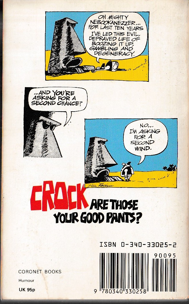 CROCK 5: ARE THOSE YOUR GOOD PANTS? magnified rear book cover image