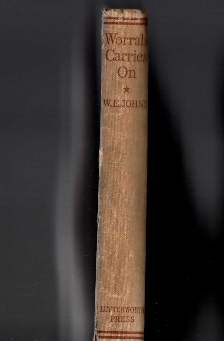 WORRALS CARRIES ON front book cover image
