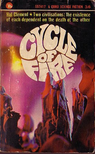Hal Clement  CYCLE OF FIRE front book cover image