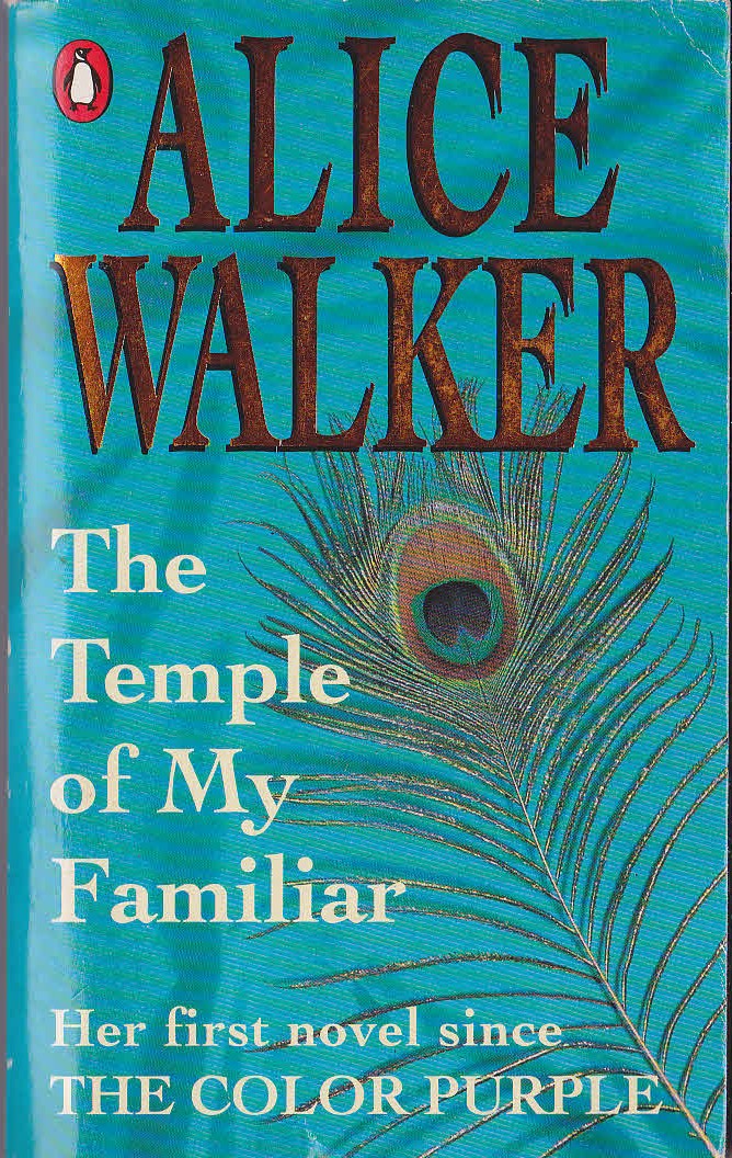 Alice Walker  THE TEMPLE OF MY FAMILIAR front book cover image