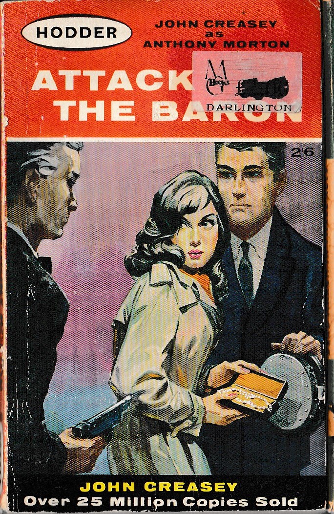 Anthony Morton  ATTACK THE BARON front book cover image