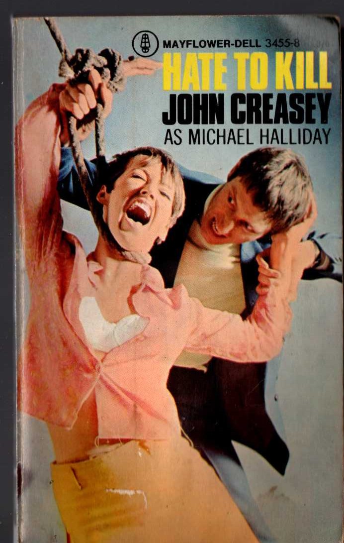 Michael Halliday  HATE TO KILL front book cover image