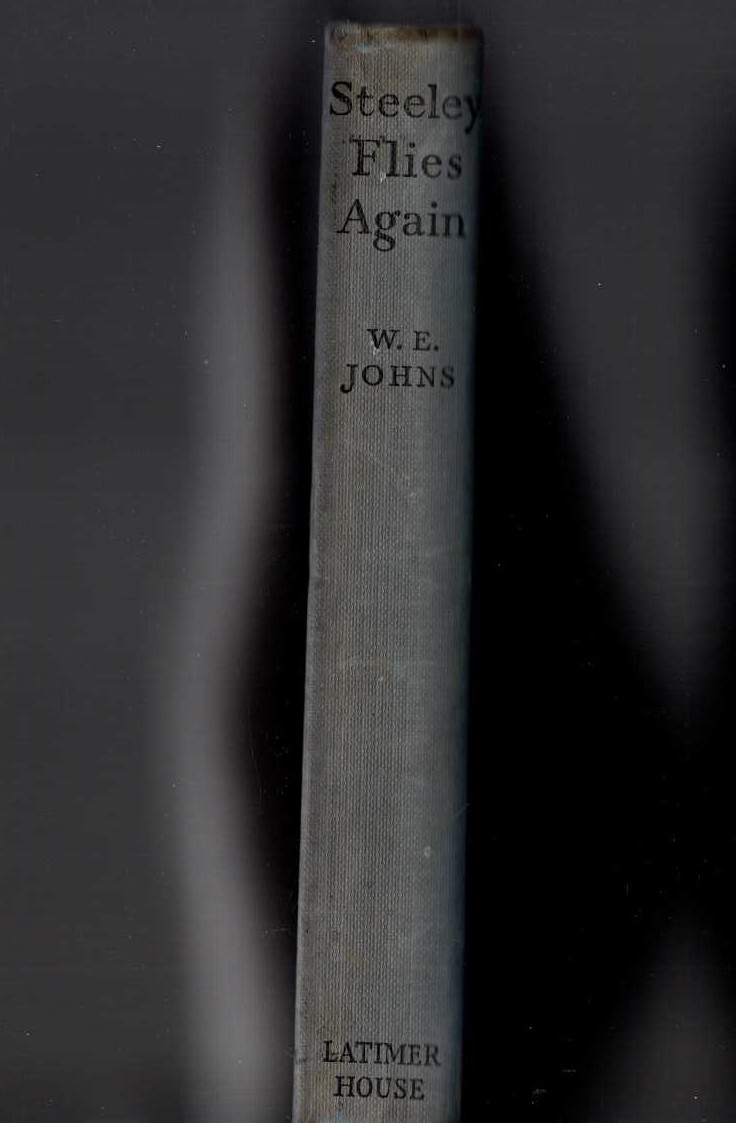 STEELEY FLIES AGAIN front book cover image