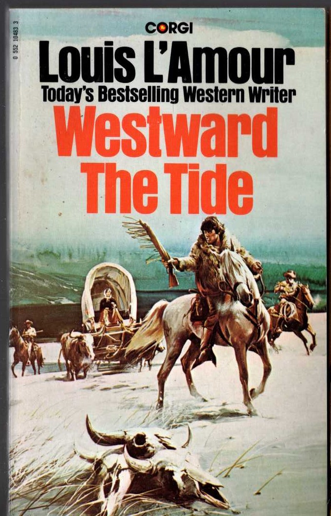 Louis L'Amour  WESTWARD THE TIDE front book cover image