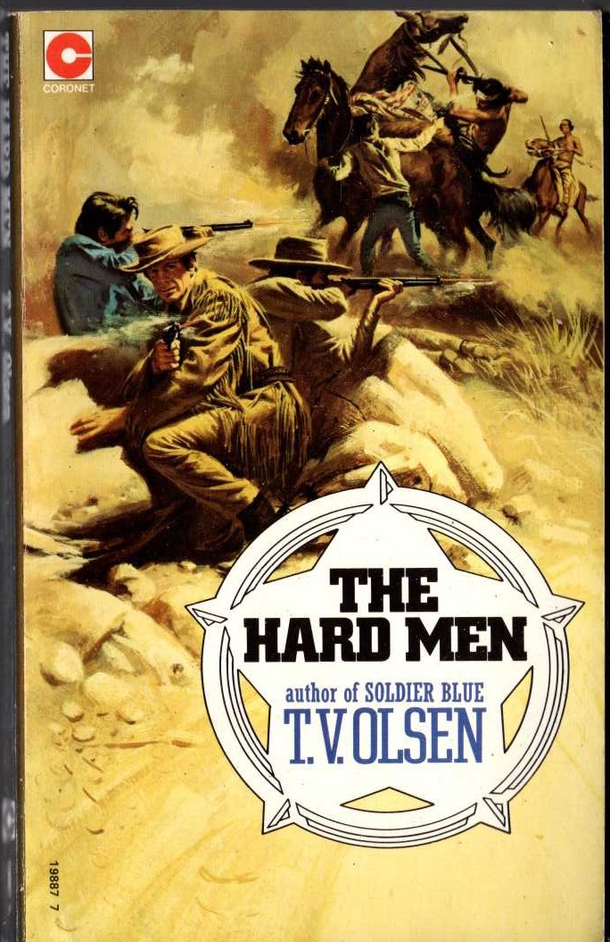 T.V. Olsen  THE HARD MEN front book cover image
