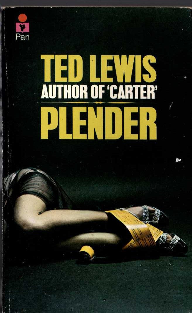 Ted Lewis  PLENDER front book cover image