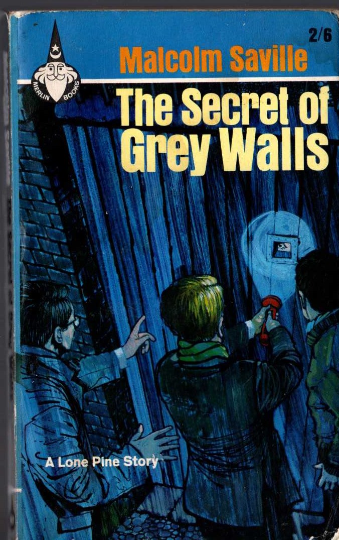 Malcolm Saville  THE SECRET OF GREY WALLS front book cover image