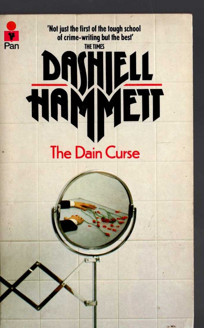 Dashiell Hammett  THE DAIN CURSE front book cover image