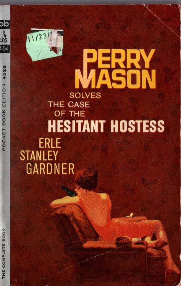Erle Stanley Gardner  THE CASE OF THE HESITANT HOSTESS front book cover image