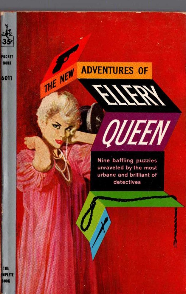 Ellery Queen  THE NEW ADVENTURES OF ELLERY QUEEN front book cover image
