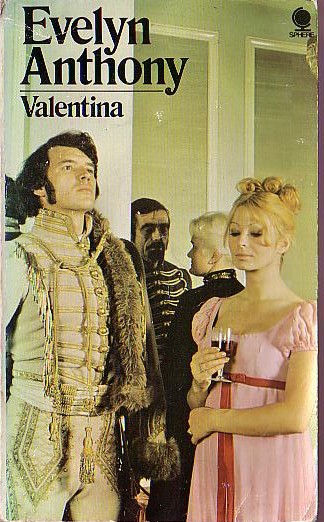 Evelyn Anthony  VALENTINA front book cover image