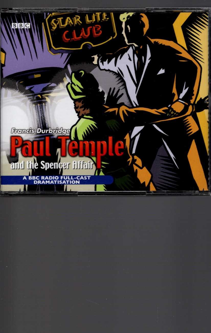 PAUL TEMPLE AND THE SPENCER AFFAIR front book cover image