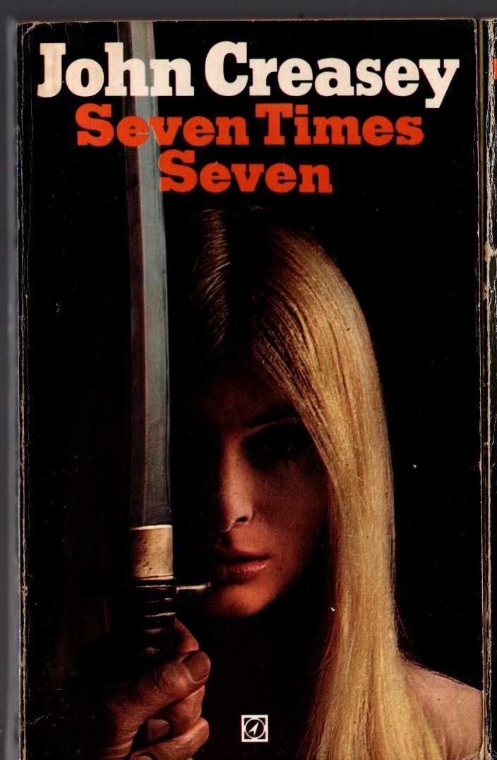 John Creasey  SEVEN TIMES SEVEN front book cover image