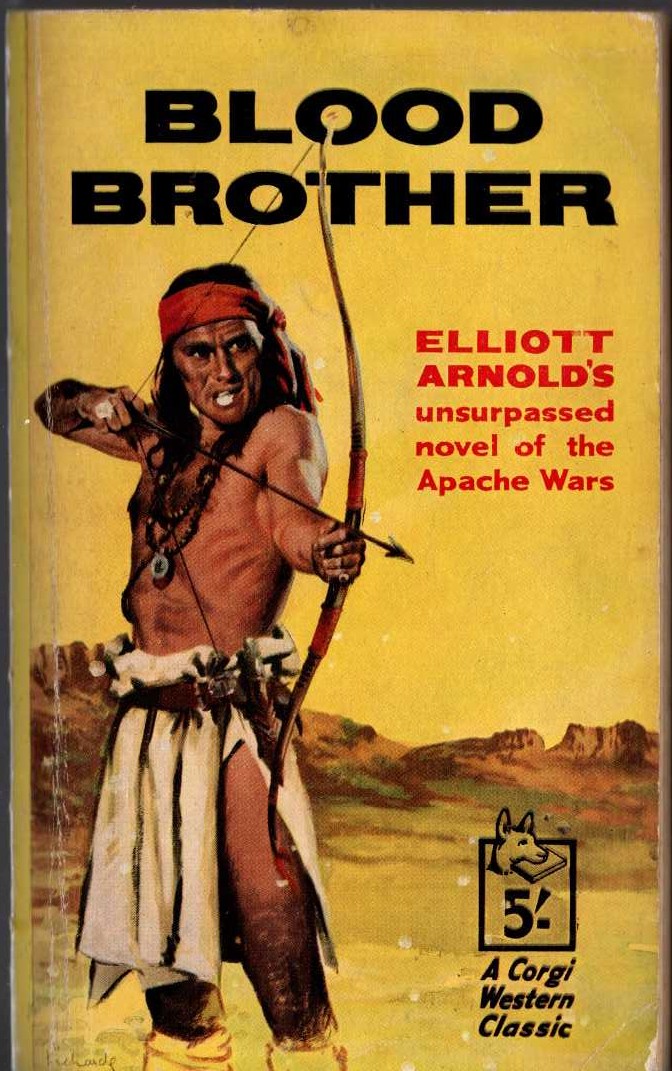 Elliott Arnold  BLOOD BROTHER front book cover image