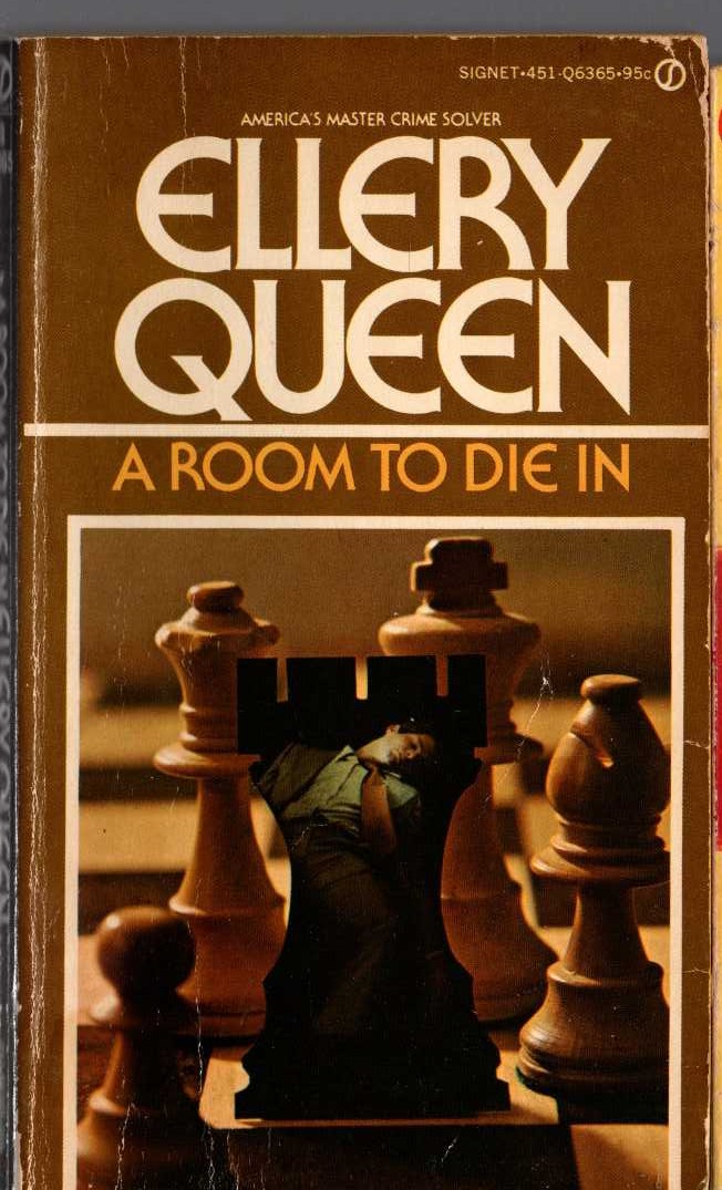 Ellery Queen  A ROOM TO DIE IN front book cover image