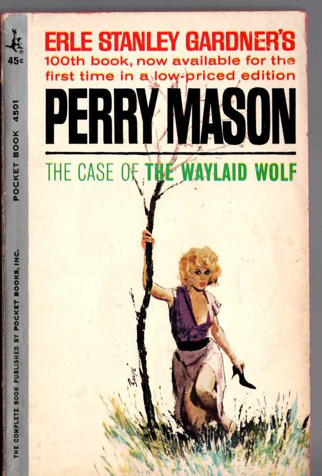 Erle Stanley Gardner  THE CASE OF THE WAYLAID WOLF front book cover image