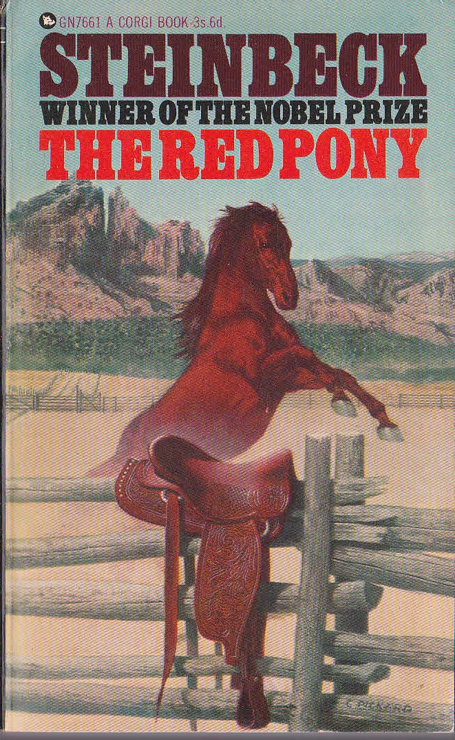 John Steinbeck  THE RED PONY front book cover image