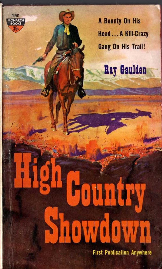 Ray Gaulden  HIGH COUNTRY SHOWDOWN front book cover image