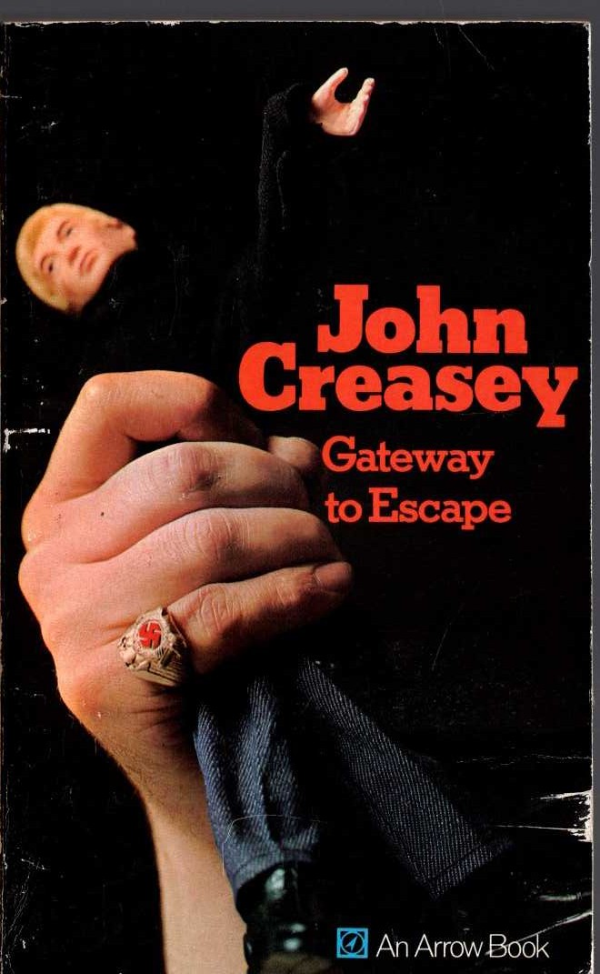 John Creasey  GATEWAY TO ESCAPE front book cover image
