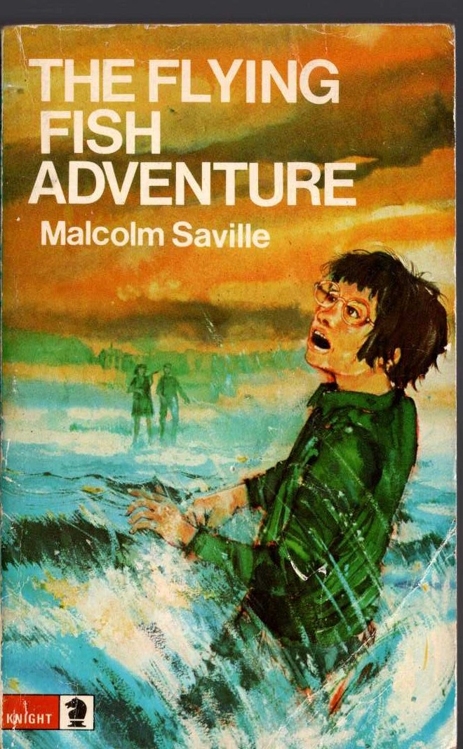 Malcolm Saville  THE FLYING FISH ADVENTURE front book cover image