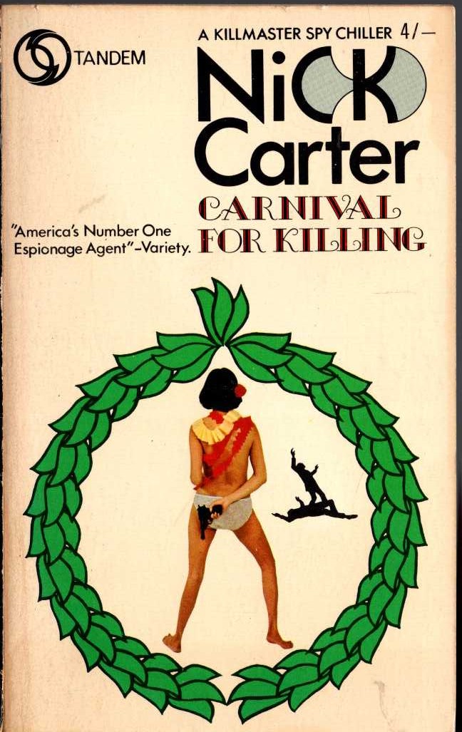 Nick Carter  CARNIVAL FOR KILLING front book cover image