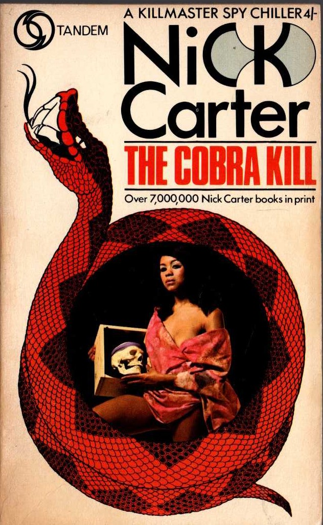 Nick Carter  THE COBRA KILL front book cover image