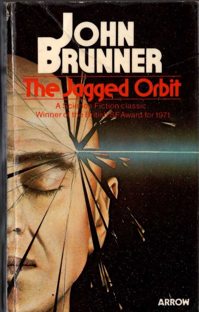 John Brunner  THE JAGGED ORBIT front book cover image