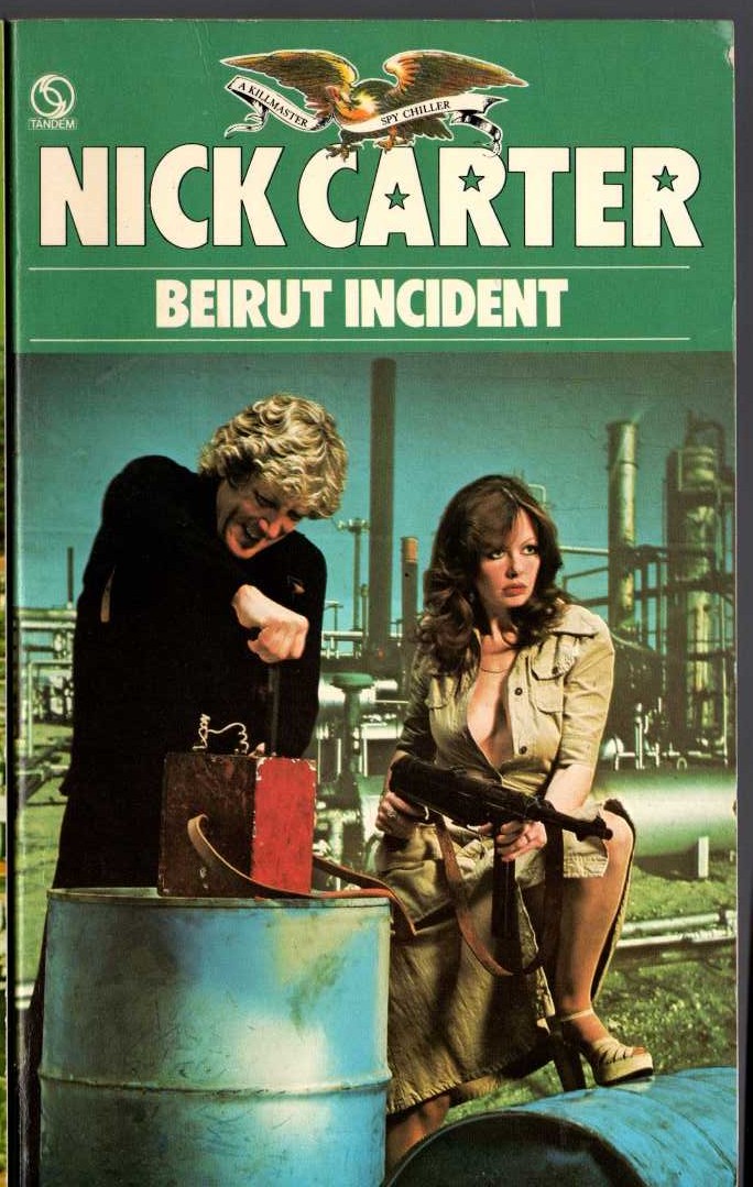 Nick Carter  BEIRUT INCIDENT front book cover image