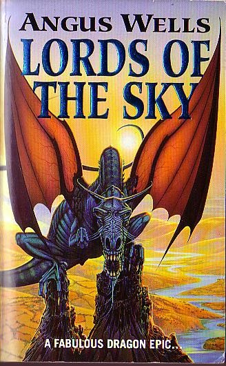 Angus Wells  LORDS OF THE SKY front book cover image