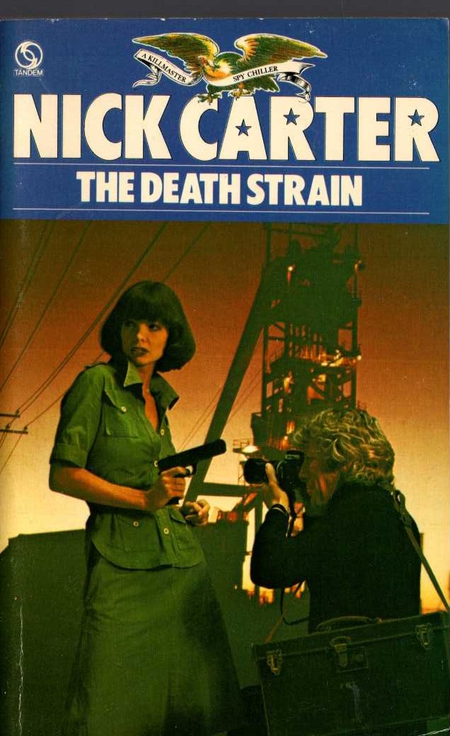 Nick Carter  THE DEATH STRAIN front book cover image