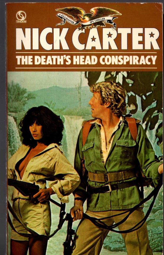 Nick Carter  THE DEATH'S HEAD CONSPIRACY front book cover image