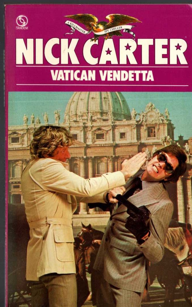 Nick Carter  VATICAN VENDETTA front book cover image
