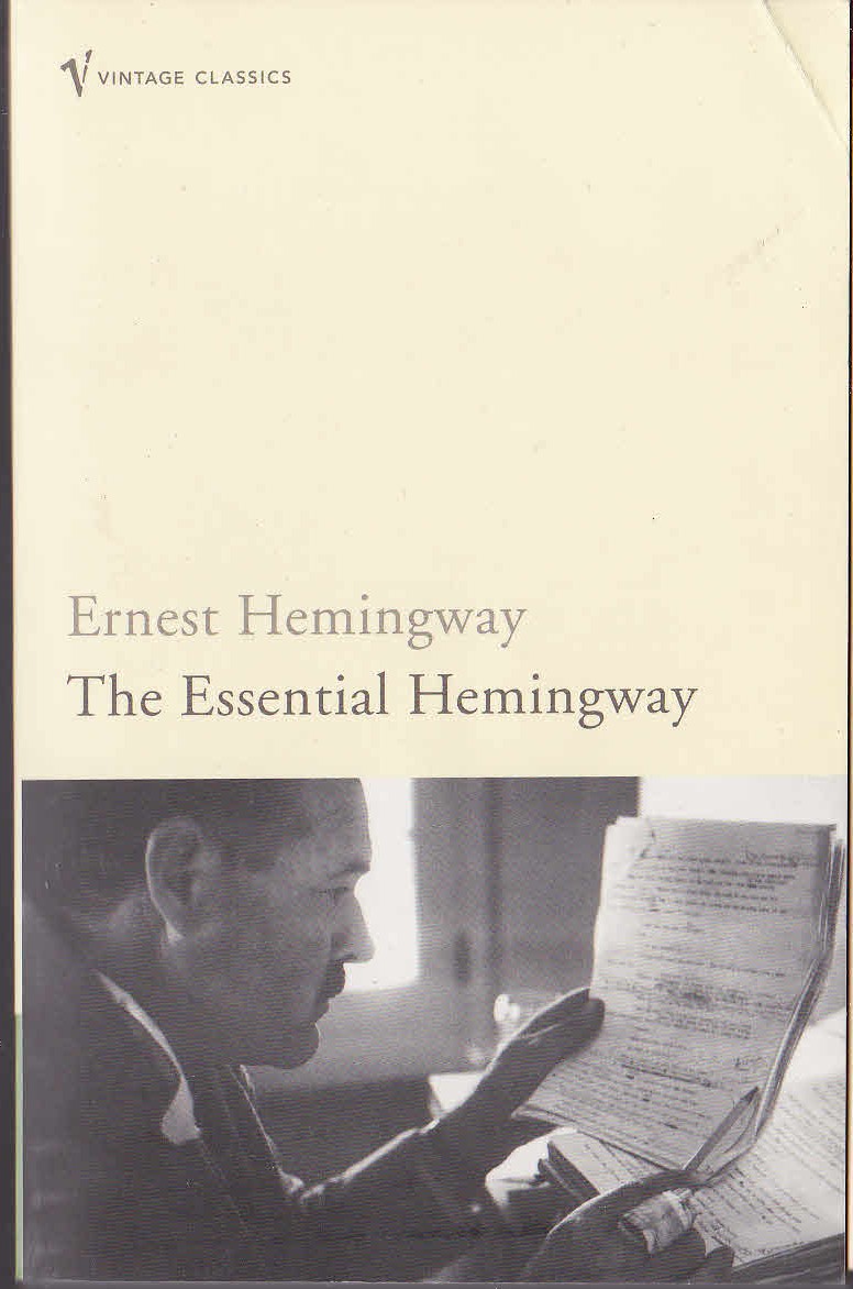 Ernest Hemingway  THE ESSENTIAL HEMINGWAY front book cover image